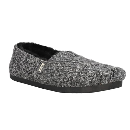 TOMS Womens Alpargata 3.0 Slip On Flats Casual - Black, Grey2