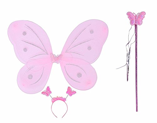 Image of Krystle Baby Girls Angel Dress /Chrismas Gown (Pink)