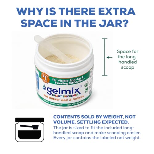 Image of Gelmix Infant Thickener for Breast Milk & Formula, 4.4 oz Jar
