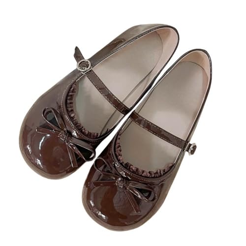 BB BEROBELLO FASHION IS AN ATTITUDE Lolita Shoes Cute Mary Jane Flats Dress Shoes Party Wedding for Girls