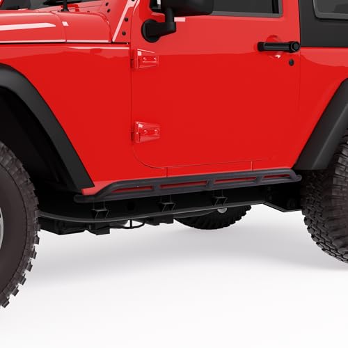 Estribos Laterales para Jeep Wrangler JK 2007-2018 Calidad miniatura 5