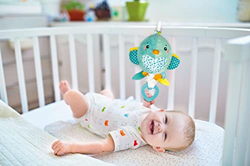 Clementoni - 17269 - Soft Bird Musical Plush for babies ages 0 months plus, Multicolor, Medium - Image 4