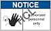 Notice Label - Authorized Personnel Only - 3