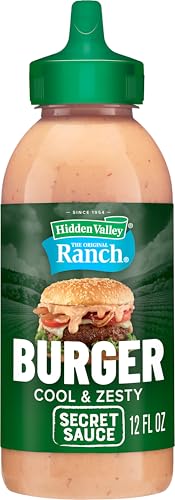 Hidden Valley The Original Ranch Burger Secret Sauce, 12 Fluid Ounce Squeezable Bottle (Package May...