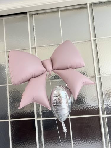Image of Princess Crown Foil Balloons, Pink Gold Silver, Heart and Star Shapes, 6 Count Party Decoration Set
