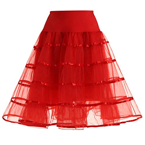 Jupe en tulle rouge femme 32 pour vos soirées et grands événements