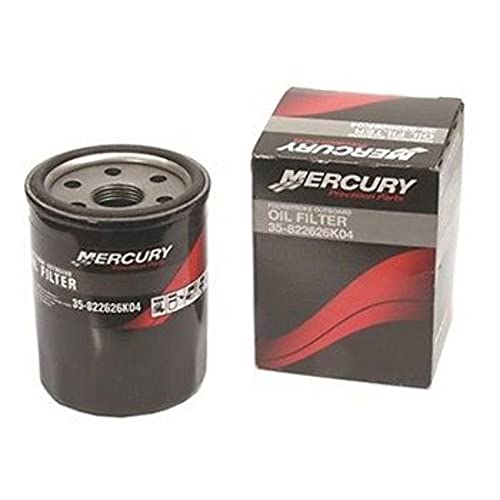 Mercury Marine New Filter Oil for Engines 4 Stroke 30HP, 40HP, 50HP and 60HP Old Part Number: 8M0065104 NLA, New Part Number: 8M0162829