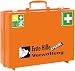 Produktbild Söhngen Erste Hilfe Koffer MT-CD Verwaltung (mit Füllung, mit Wandhalterung, Koffer aus ABS Kunststoff) 0360110