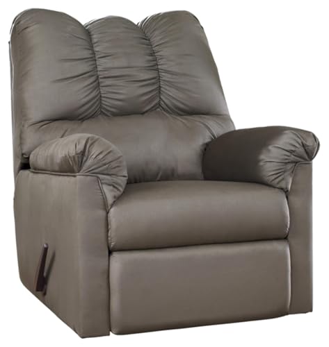 Signature Design by Ashley Manual Rocker Recliner Chair, Cobblestone, Darcy