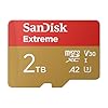 SanDisk Tarjeta de memoria microSDXC UHS-I Extreme de 2 TB con adaptador, hasta 240 MB/s, C10, U3, V30, 4K, 5K, A2, tarjeta Micro SD, SDSQXAV-2T00-GN6MA