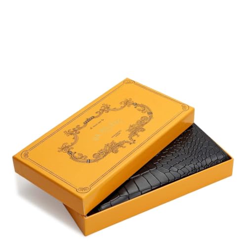 Image of Da Milano Premium Leather Wallet for Women | Multi Compartment Travel Wallet - Black (10034OL)