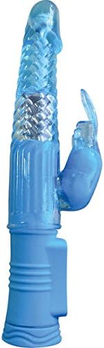 4PLAY DELUXE VIBRADOR CONEJITO RAMPANTE FINO AZUL : Amazon.es ...