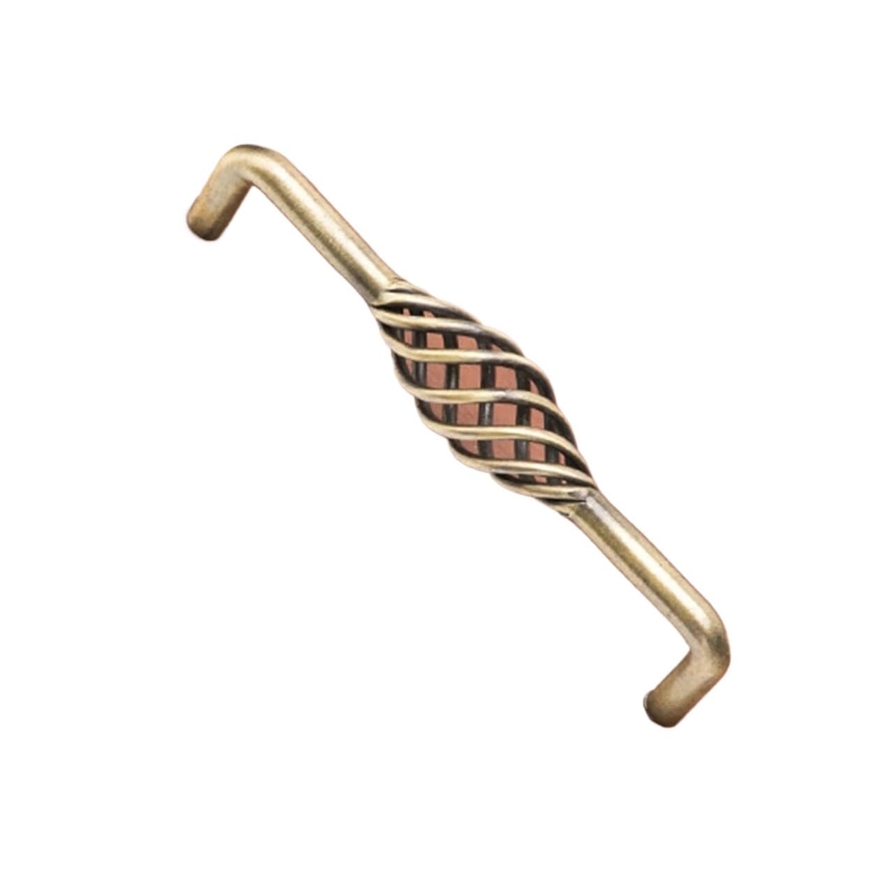Yonmledo Type6 Bronze 128Mm Brass Vintage Drawer Handles 2Pcs Antique Bronze Cabinet Handles Hollow Out Birdcage Handles Drawer Knobs Wardrobe Door Pullers Furniture Handle With Screws(Type6 Bronze 128Mm)