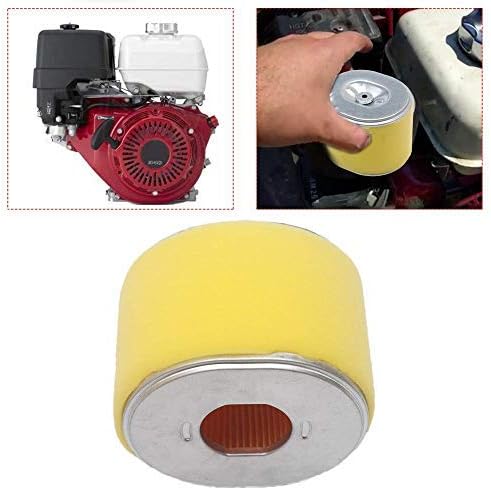 HIFROM Muffler Exhaust Assembly With Exhaust Pipe and Air Filter Replacement for Honda Honda 11HP 13HP GX340 GX390 Engines/Motors