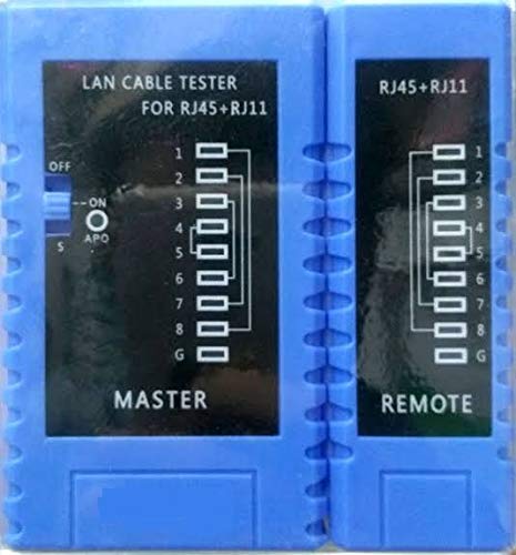 MaK WOrLD® RJ45 RJ11 UTP Network LAN Cable Tester Tool (B08X1H7RV4) Amazon Price History, Amazon Price Tracker