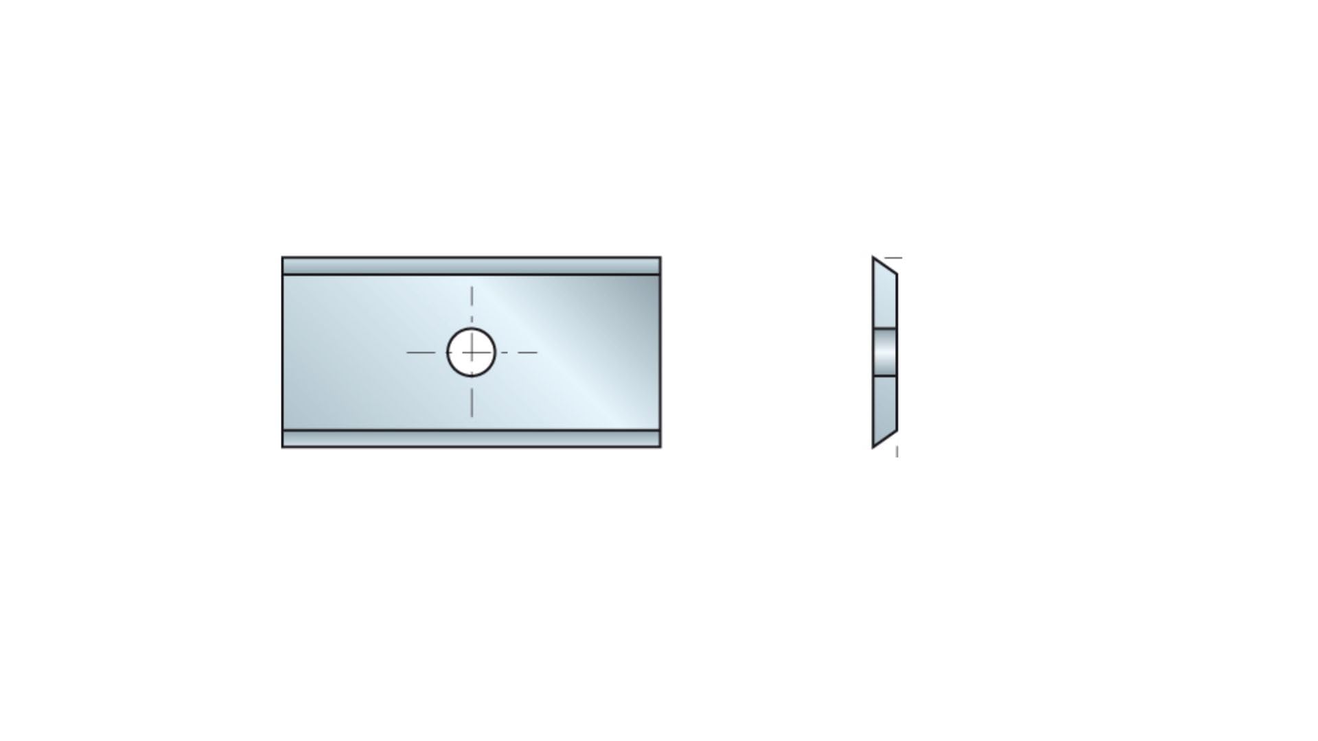 Plaquette 35° 7,​6x12x1,​5 - F03FH02902 -​CG08MAA310