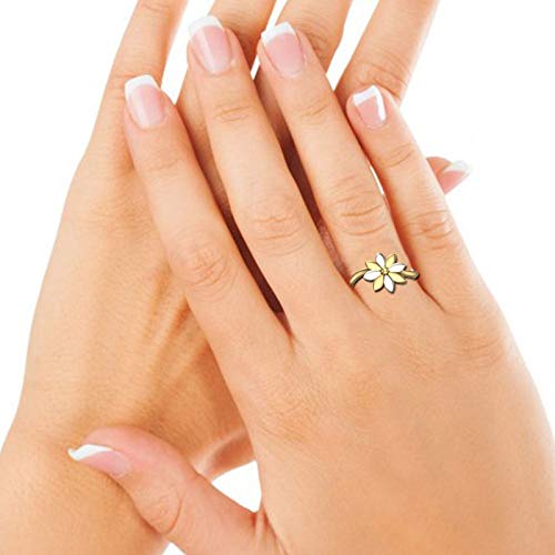 Image of DISHIS 14K Yellow /White /Rose Gold Ring for Women