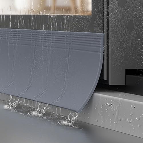 Barra de goma autoadhesiva para evitar la entrada de agua en puertas y ventanas flexibles 2