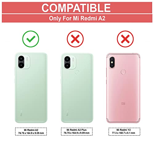 Image of Amazon Brand - Solimo Back Case Cover for Redmi A2 (Polycarbonate, Thermoplastic Polyurethane Matte Black)