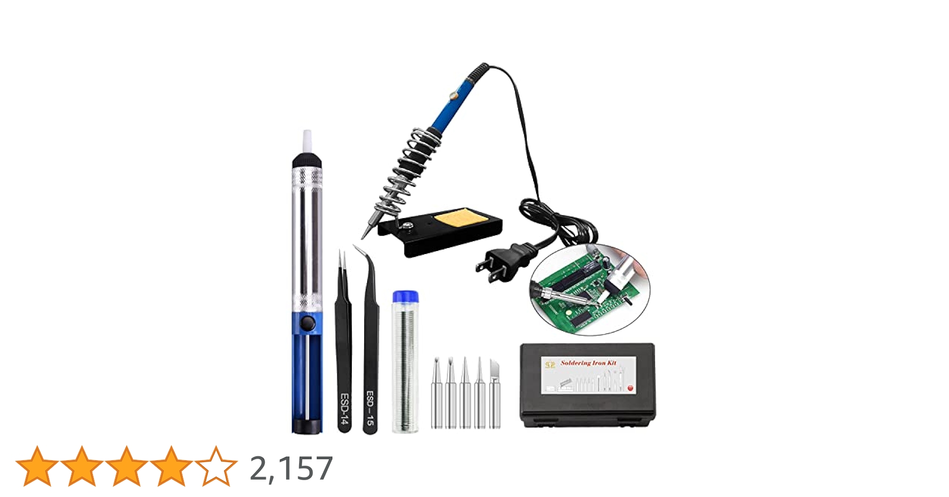 はんだごてセット 温度調節可(200~450℃)ハンダゴテ 14-in-1 電子 Amazon | はんだごて はんだごてセット 温度調節可(200～450