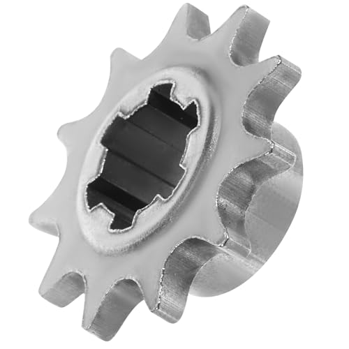 HOODANCOS Piñón Delantero Metálico de Dientes para Cadena de Tiempos Compatible con Bicicletas Motor Engranaje Preciso para Transmisión