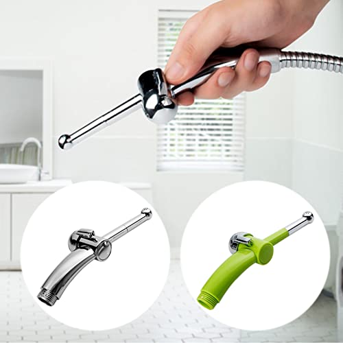 Toilet Muslim Chrome Bidet Spray Kits DIY Hand-held Shower Head Brass Green — view 8