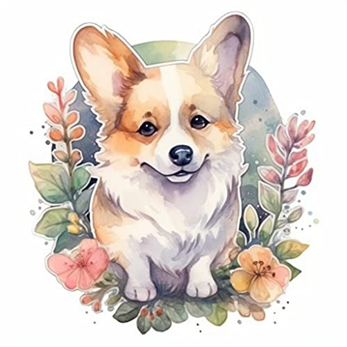 Image of Yoonek Graphics Welsh Corgi Welsh Corgi Dog Vinyl Decal Sticker for Car, Laptop, Tumbler, More. #0010017-8