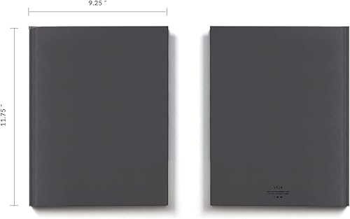 Miniatura 6 de Vela Sciences E7-D (12-Pack) Expanded Hardcover Lab Notebook, 9.25 x 11.75 in (23.5 x 30 cm), 144 Pages, Permanent Bound, 70lb Heavyweight Paper