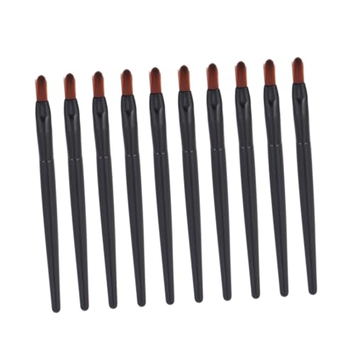 NULYLU 50pcs Lip Brush Applicators Multi-function Plastic Lipstick Lip Gloss Applicator Gentle Makeup Tool Brush for Travel Home Use