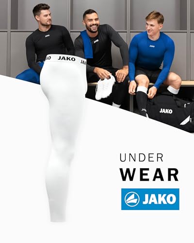 JAKO Kinder Long Tights Function, weiß, 128