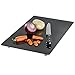 Multipurpose Tempered Glass Black Stove Cover 22 x 12 Inch – Countertop Cutting Board with Legs – Stovetop Cover to Expend Kitchen Space.