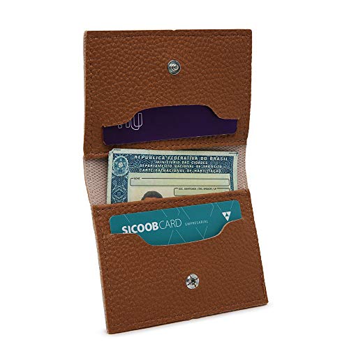 Kit Bolsa Sacola Grande Feminina + carteira com porta cartões Willibags (Caramelo)