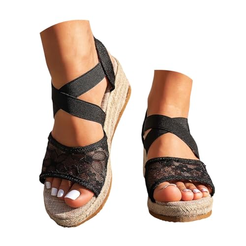 Générique Sandales Compensées Femme Été Chaussures...