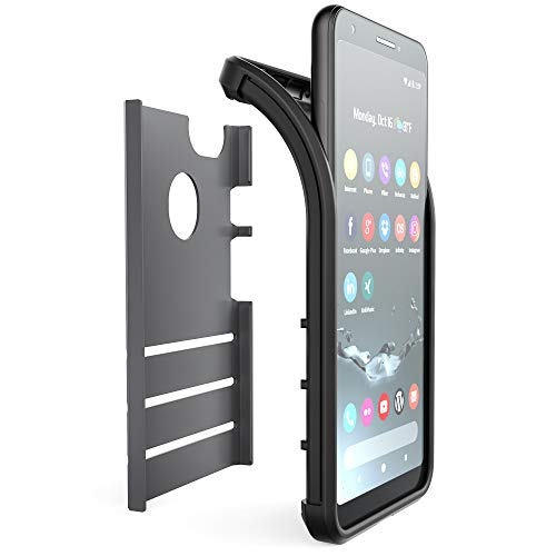 Crave Pixel 3a XL Case, Strong Guard Heavy-Duty Protection Series Case for Google Pixel 3a XL - Slate