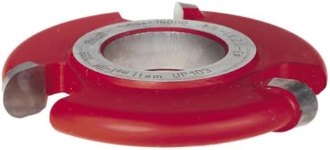 Freud UP103 1/4-Inch Convex Radius Shaper Cutter, 1-1/4 Bore