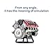 Mini V8 Engine Model Kit That Runs, MAD 3D Printing Resin Simulation RC Internal Combustion Engine for AX90104 SCX10Ⅱ Capra VS4-10 Pro/Ultra Engine Model Car, Physical Science Kit for Adults