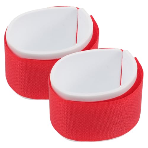 Abaodam 2pcs Snowboard Straps Skiing Ski Board Binding Accessory Snowboard Strap Ties Bindings Sled Sled Fixator Red Nylon