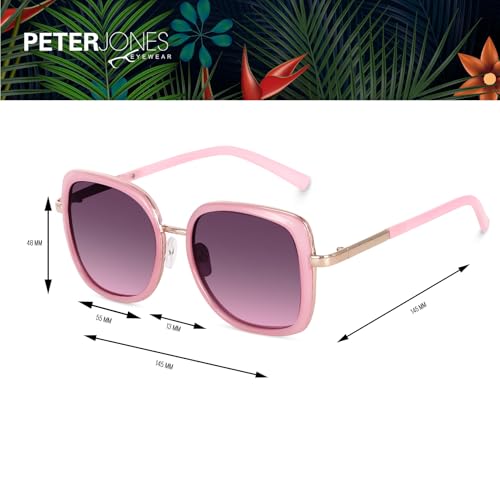 Image of Peter Jones Women Oversized Sunglasses (RD008)