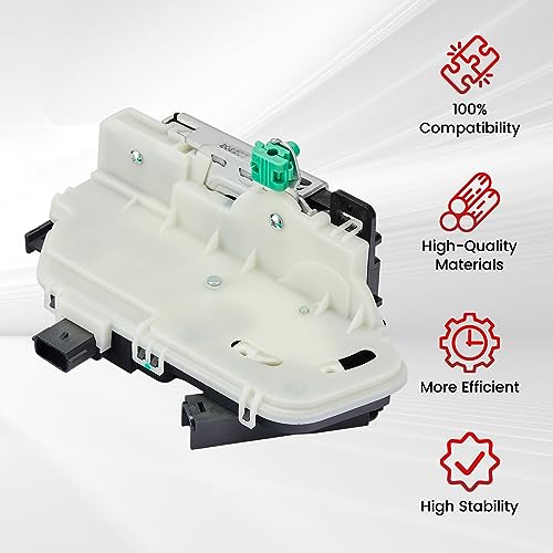 Image of SYERAL Rear Left Driver Side Power Door Lock Latch Actuator Compatible with 2009-2014 F-150, 2010-2014 Mustang, 2011-2019 Explorer, 13-19 Taurus 10-14 Lincoln Mark LT Replacement# 9L3Z-5421812-A