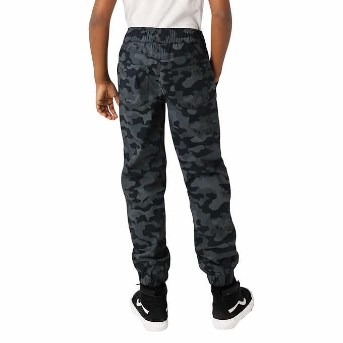 Weatherproof Vintage Youth Fleece Lined Jogger | Black Camo, Small (7/8)3