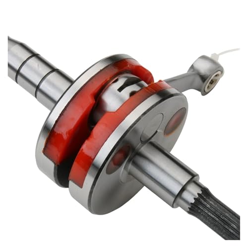 Vilebrequin de course scooter TB50 axe 10 mm bielle renforcée