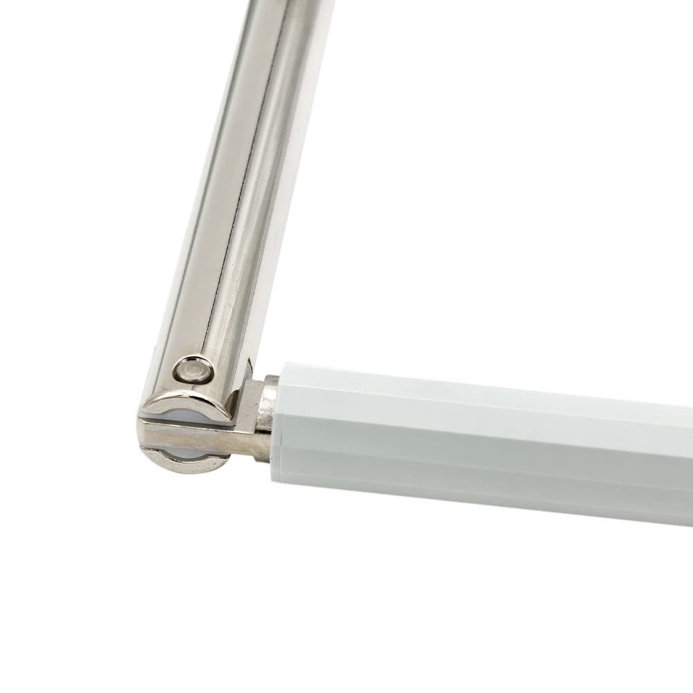 Kurbelstange 150cm gestreckte Länge für Zapfen mit Ø 12mm Farbe silber eloxiert