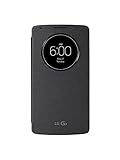 LG G3 Case Quick Circle Snap-On Folio Case CCF345NACCATB - Black - in Retail Packaging