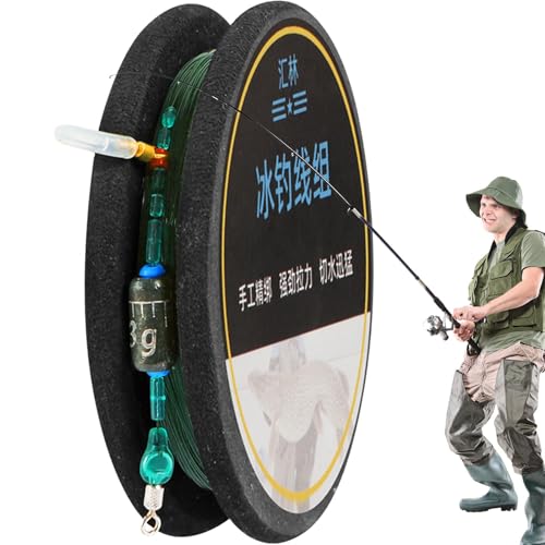 Cavo Intrecciato da Pesca Camo 3D in Nylon e Fluorocarbonio