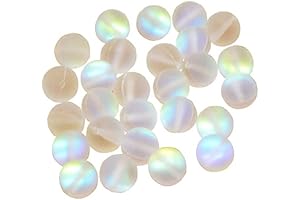 Mesmerizing Matte Crystal Moonstone Beads for Enchanting Jewelry Creations