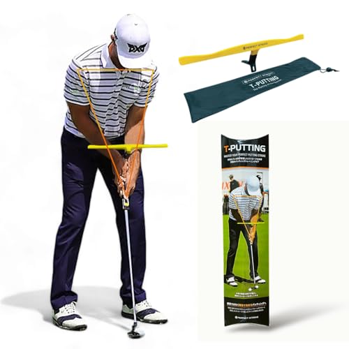 【パーフェクトストローク公式《ティーパッティング》】 ツアープロ使用 パター練習 パター練習器具 パッティング練習 パッティング パットトレーナー パッティング練習器具 Tパッティング T-Putting 正確なストローク ゴルフ練習 1m 2m 3m 6