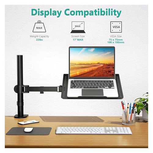 Support de bureau pour moniteur contre le mal de dos au travail - 3