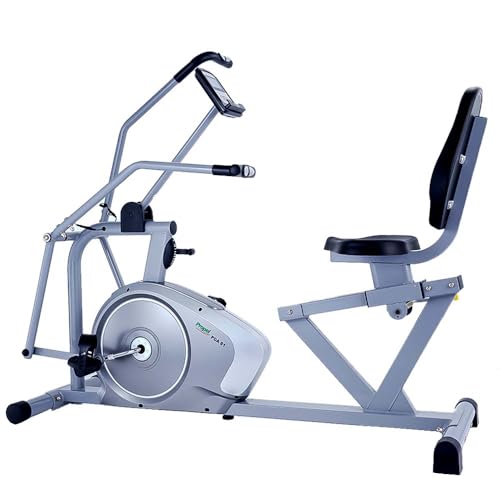 Propel FitnessOne PDA 81 Smart Recumbent Exercise Bike/Cycle with Back Support for Home Use| Full...