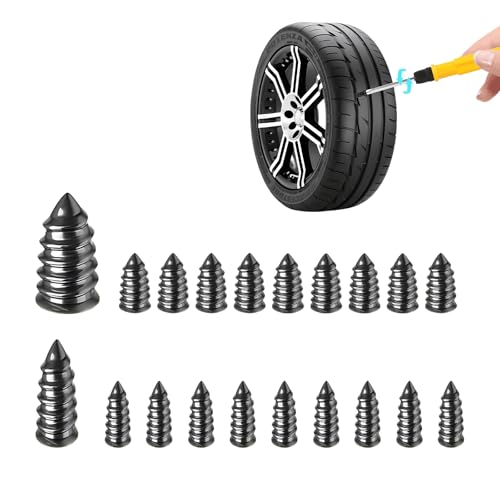 Image of Ohleats 20 PCS Tire Repair Rubber Nail, Self-Service Vacuum Tire Repair Nail Kit, Tire Quick Puncture Repair Tools for Automotive Truck Tractor, Universal Car Accessories (Large&Small, 20 PCS)