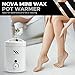 Nova Mini Wax Pot Warmer for Hair Removal - Hard Wax Capacity 4oz - Face and Body (120volt US Plug)
